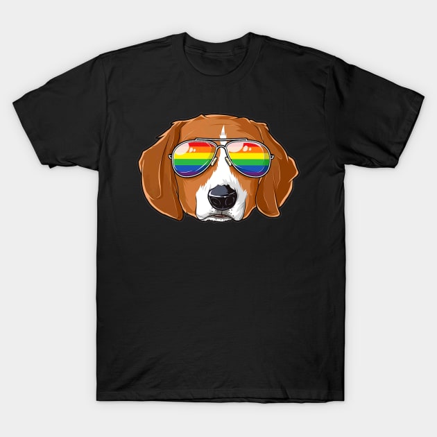 Dog Puppy LGBT T-Shirt by MonkeysMind